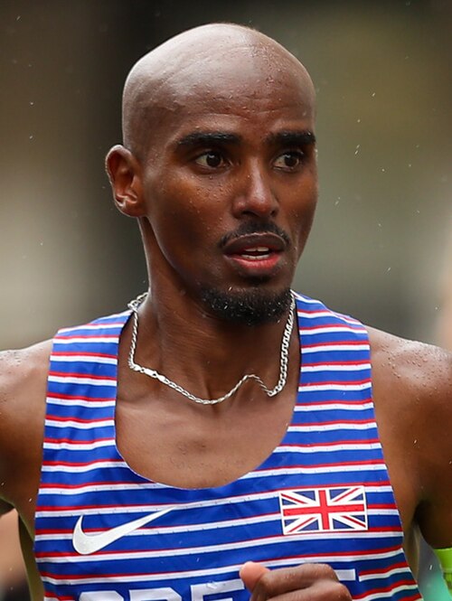 Portrait of Mo Farah